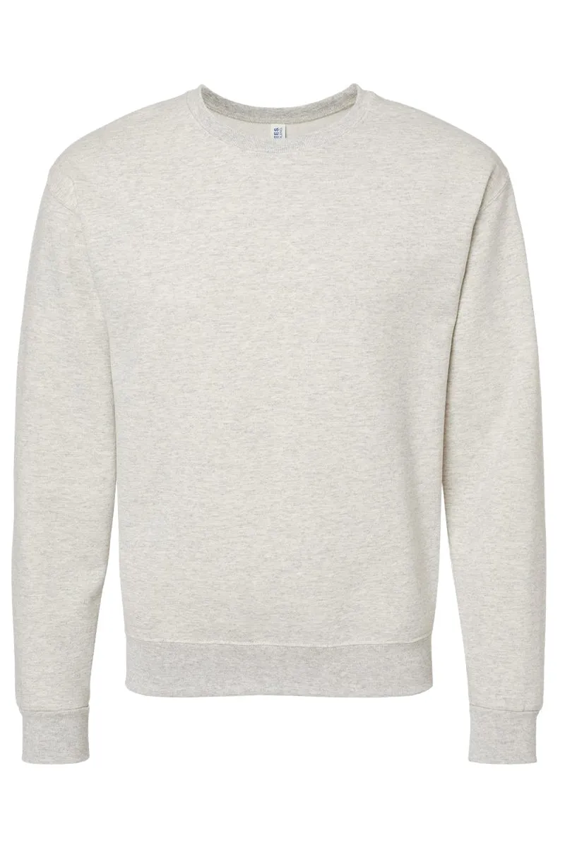 Circle Football Team Name Red Unisex NuBlend Crew Sweatshirt