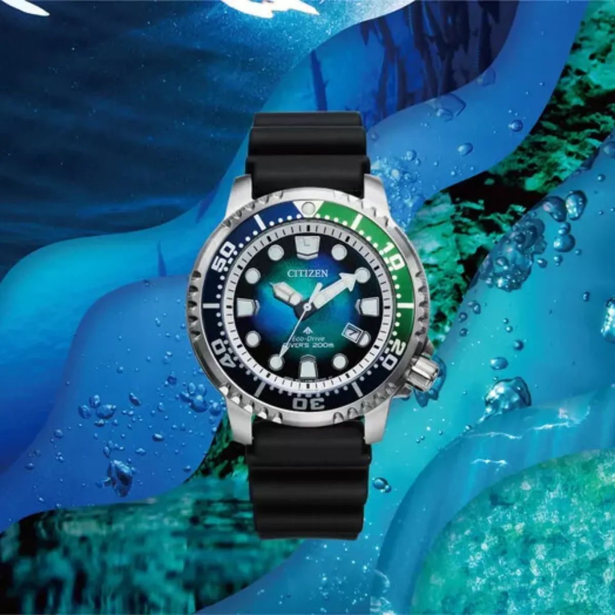 Citizen Promaster BN0166-01L BN0166 BN0166-01 Diver Blue Dial Limited Edition Watch