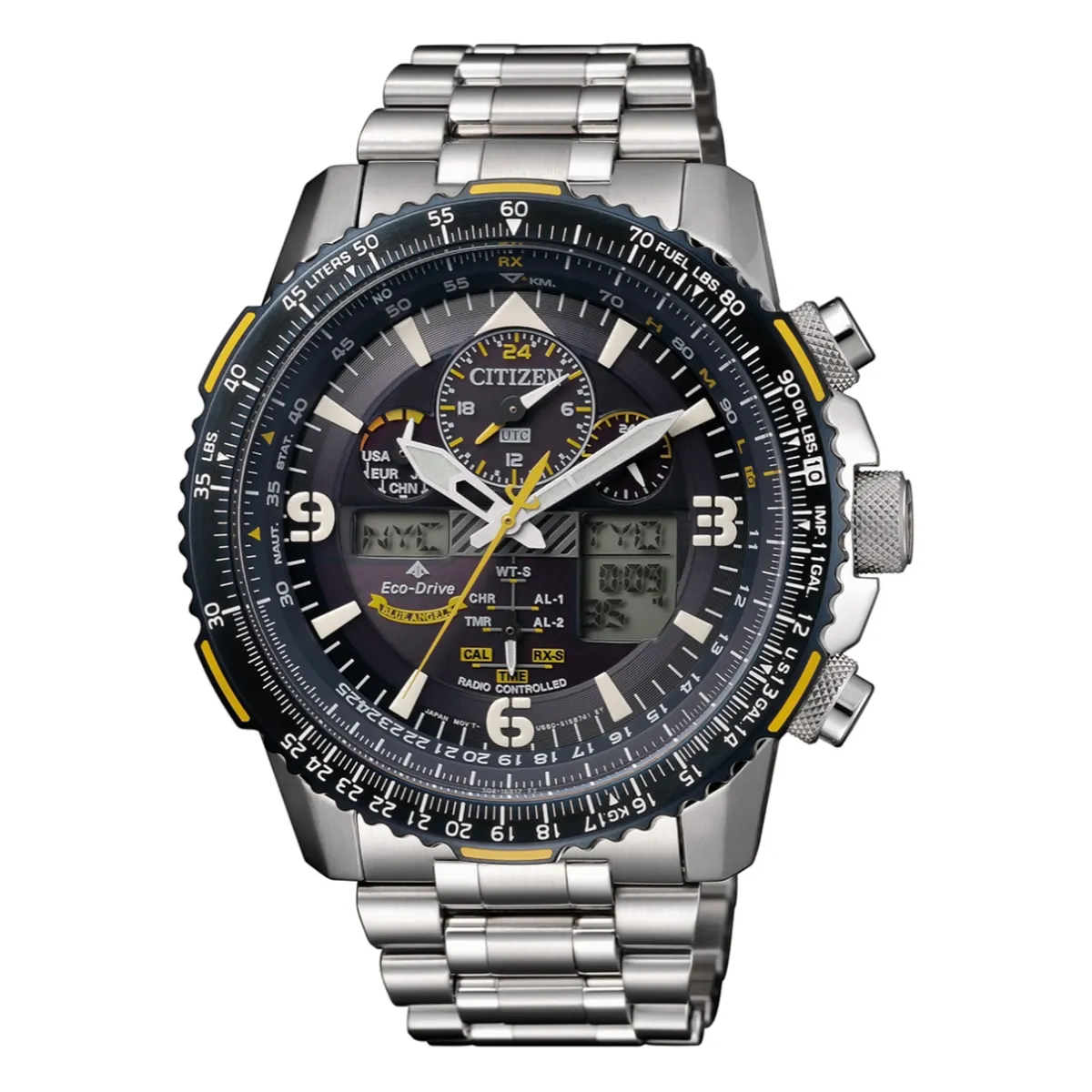 Citizen Promaster JY8078-52L JY8078 Skyhawk " Blue Angel" Eco-Drive Mens Watch