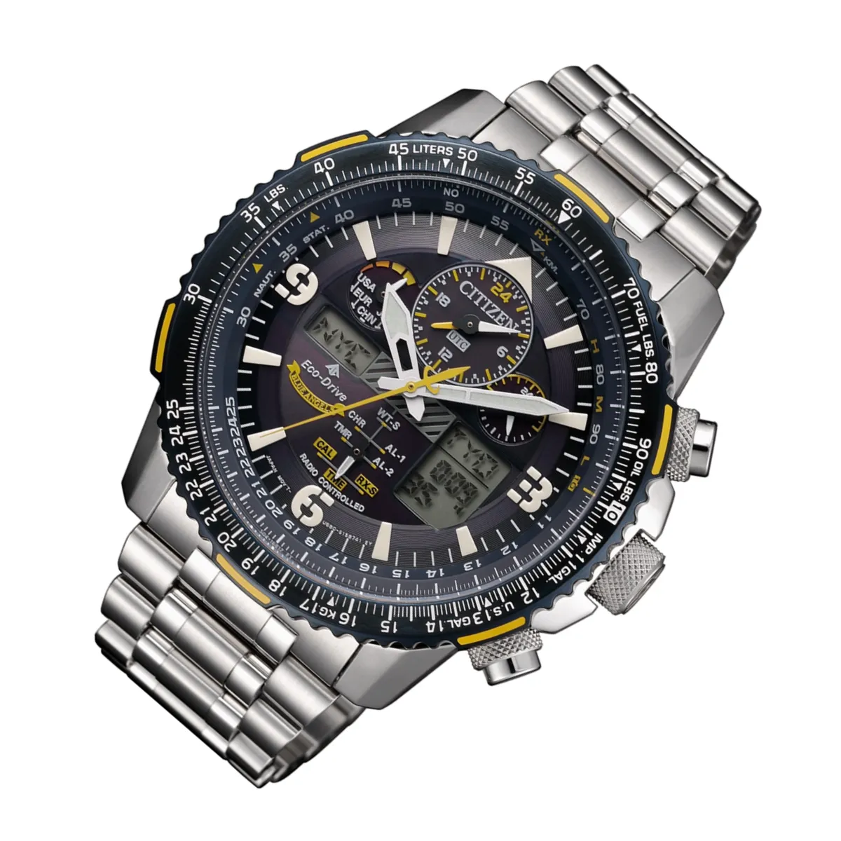 Citizen Promaster JY8078-52L JY8078 Skyhawk " Blue Angel" Eco-Drive Mens Watch
