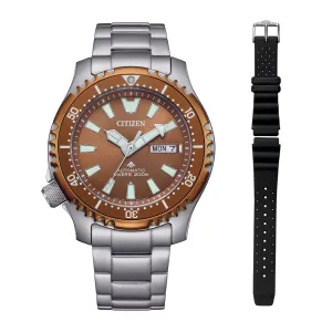 Citizen Promaster NY0164-65X NY0164 Marine FUGU Divers Mechanical Limited Edition Watch