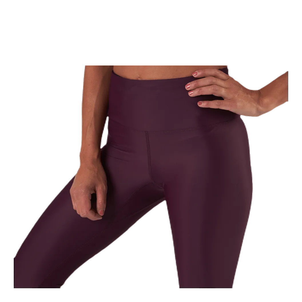 Clira High Waist Tights Red