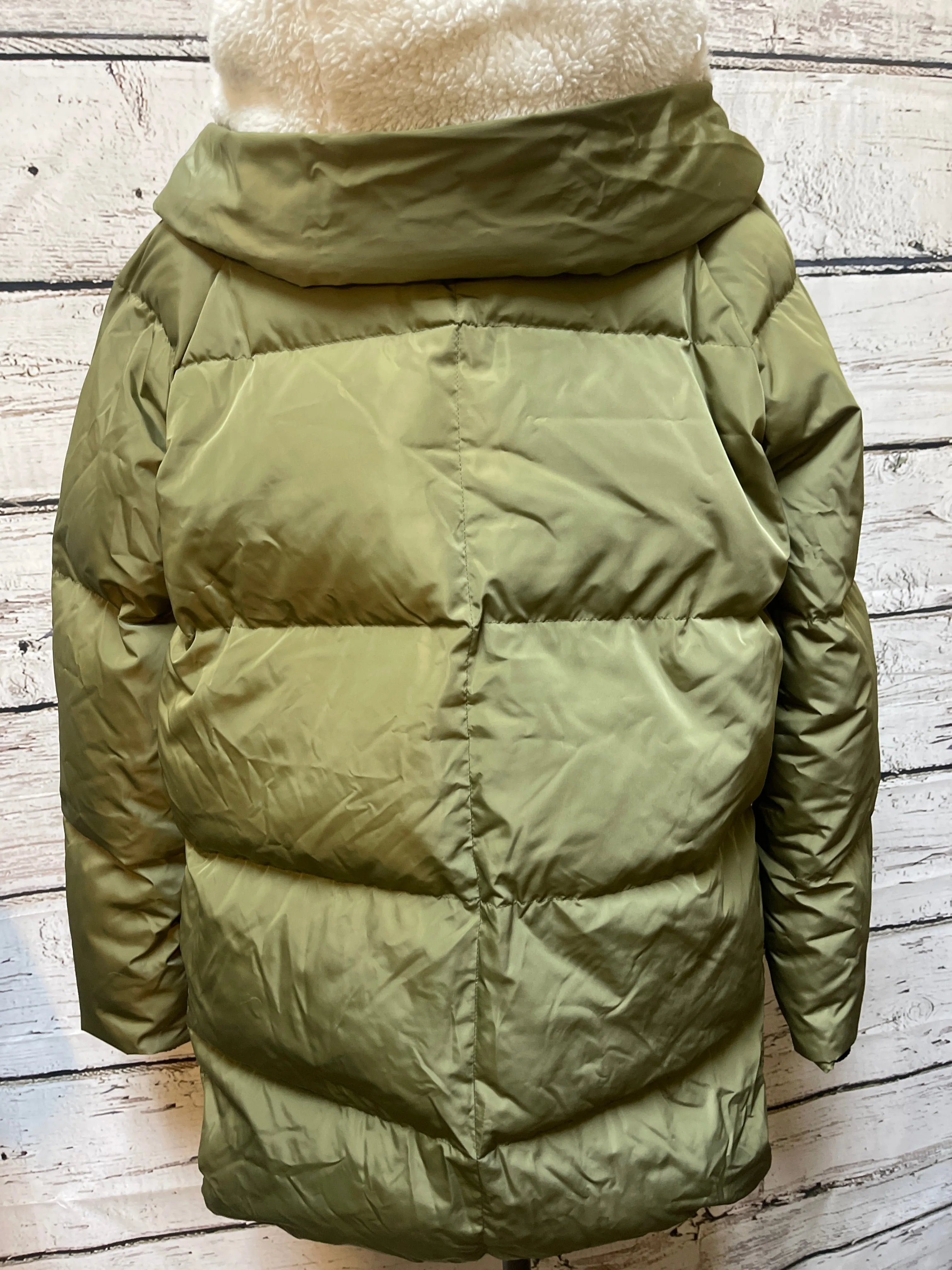 Coat Parka By Cmc In Green, Size: S