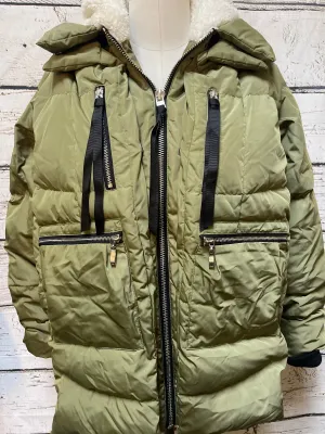 Coat Parka By Cmc In Green, Size: S