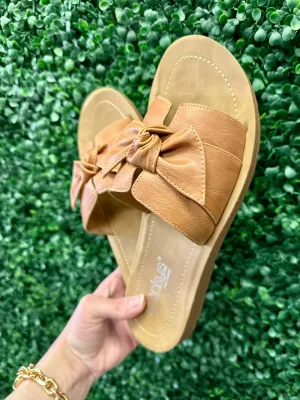 Cognac Rock the Bowt Sandal