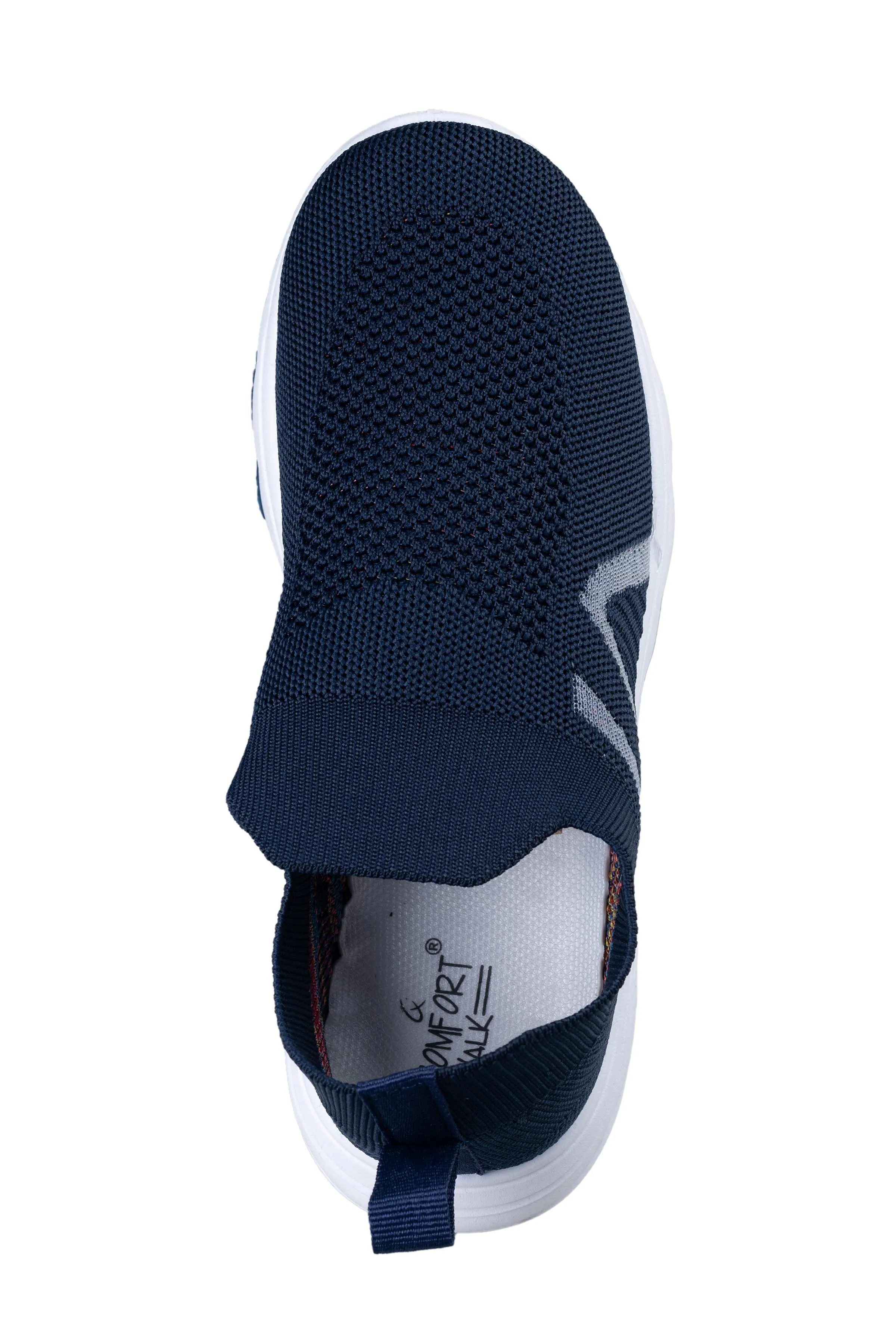 Comfort Walk Ladies Navy Sports Shoe
