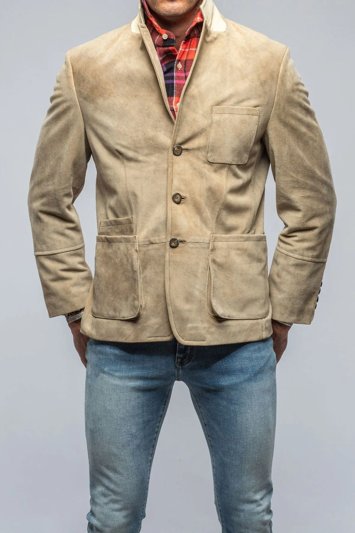 Cosmin Blazer In Glacier