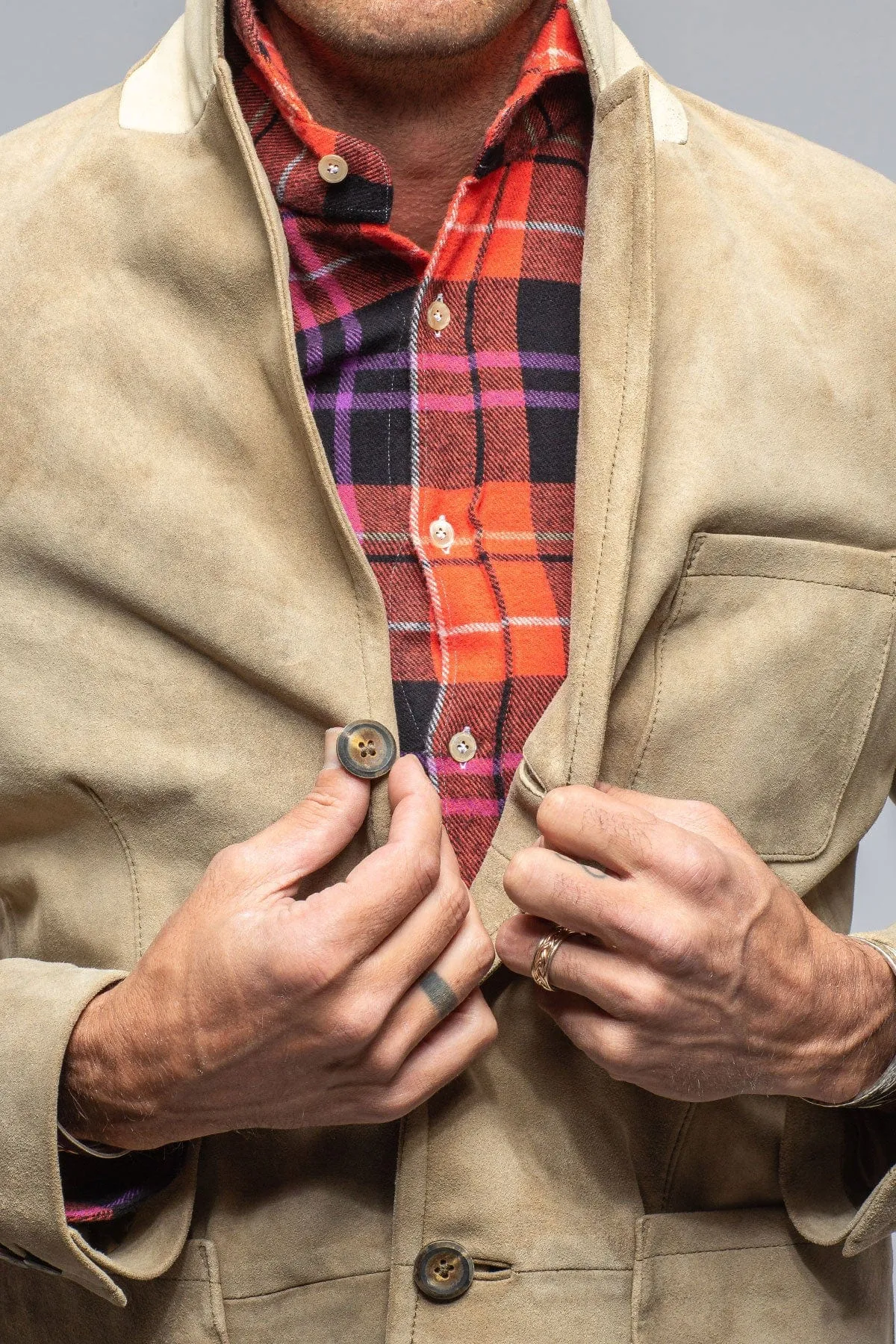 Cosmin Blazer In Glacier