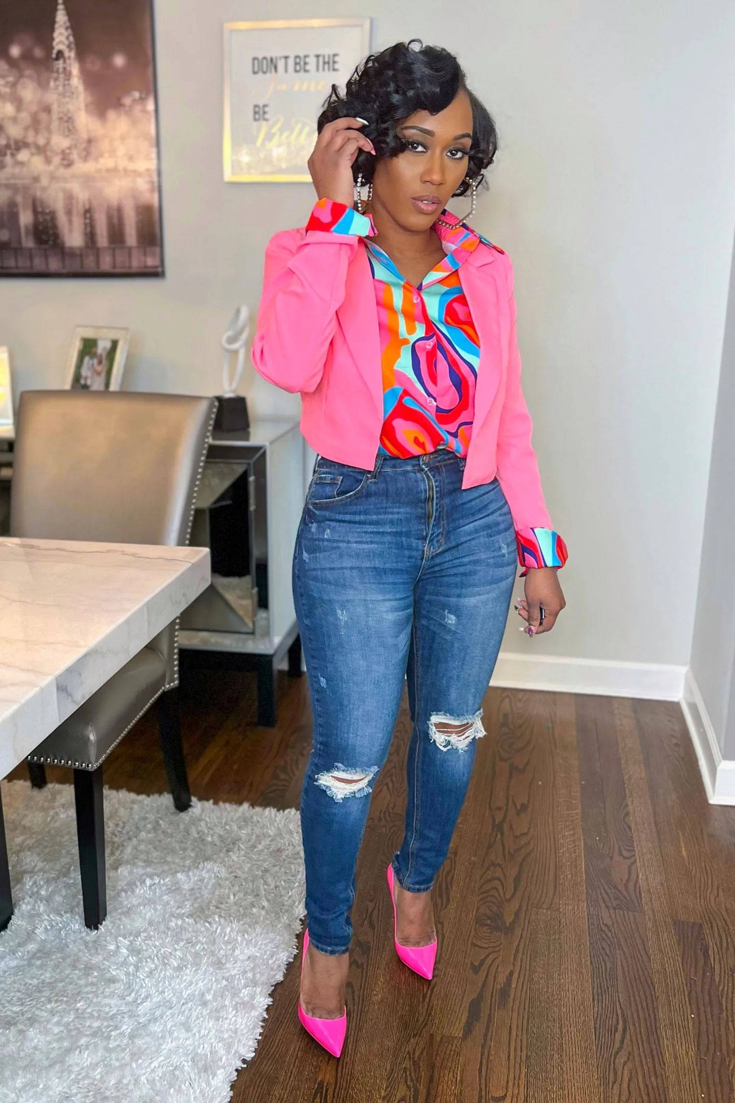 CROPPED BLAZER