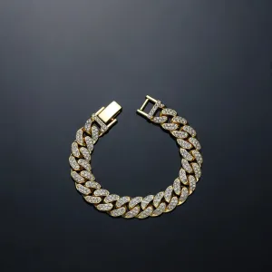 Cuban Link Anklet - 18k Gold Plated
