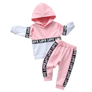 Cute Baby Spring/Autumn Sports Suit with Hat