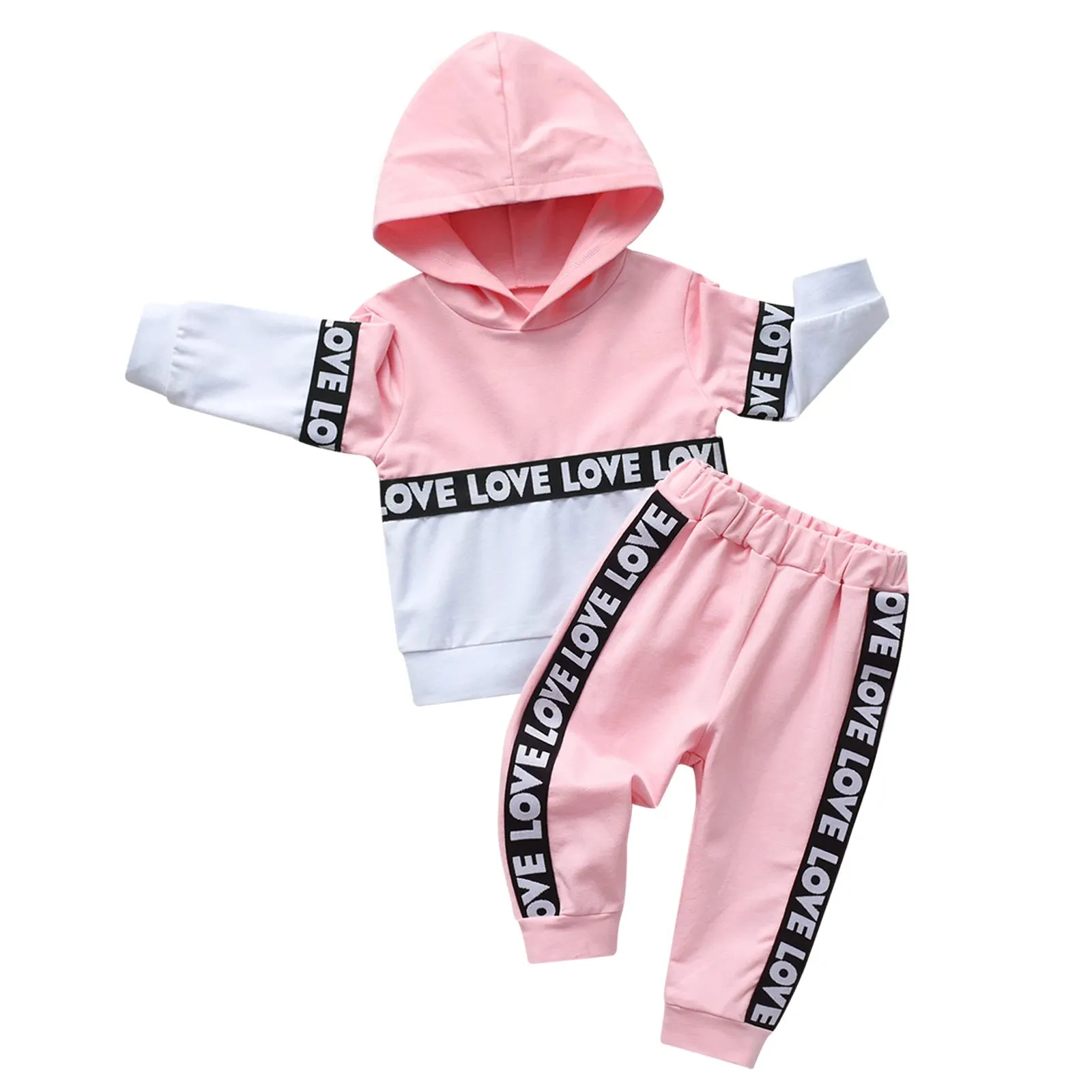 Cute Baby Spring/Autumn Sports Suit with Hat