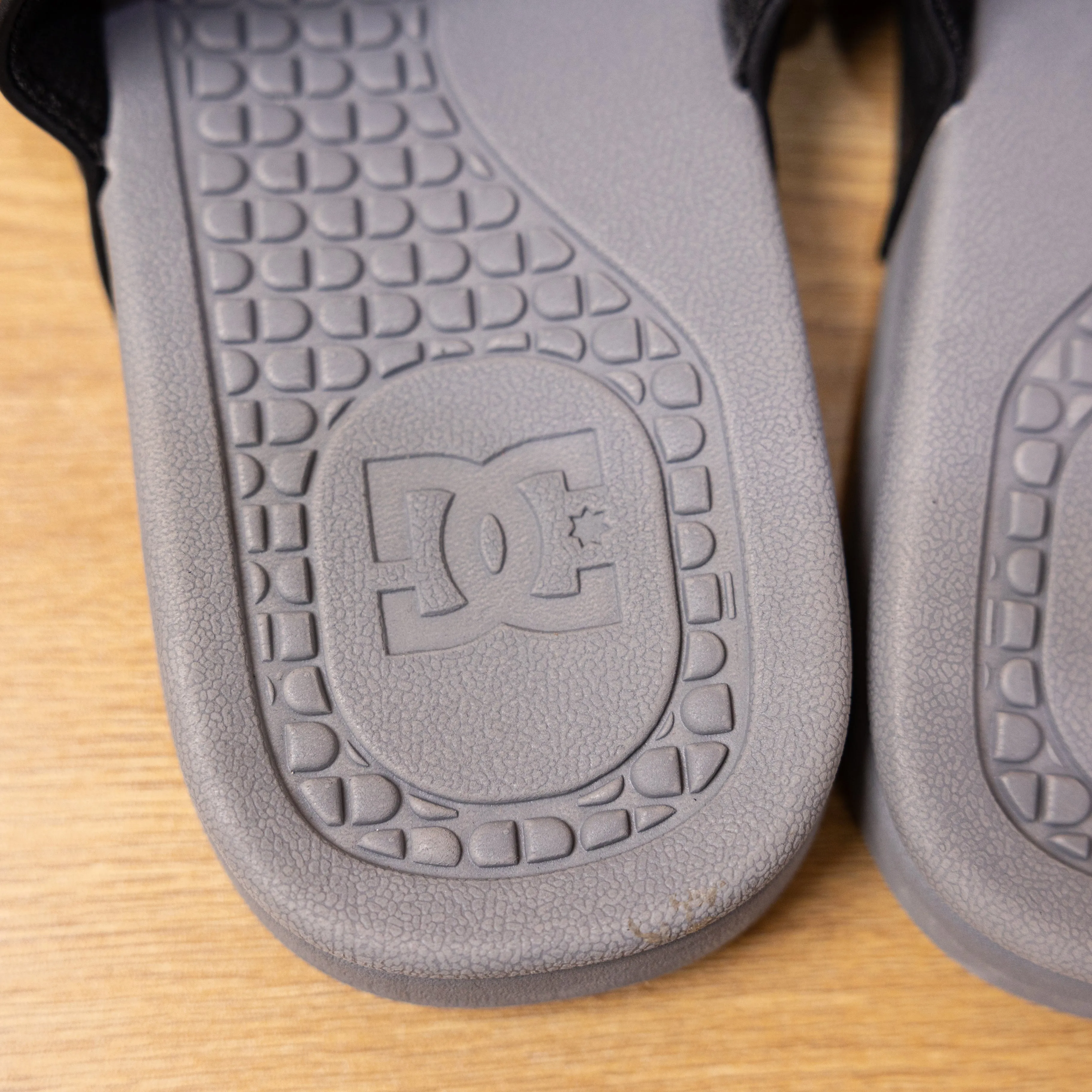 DC Shoes Slides Grey/Black
