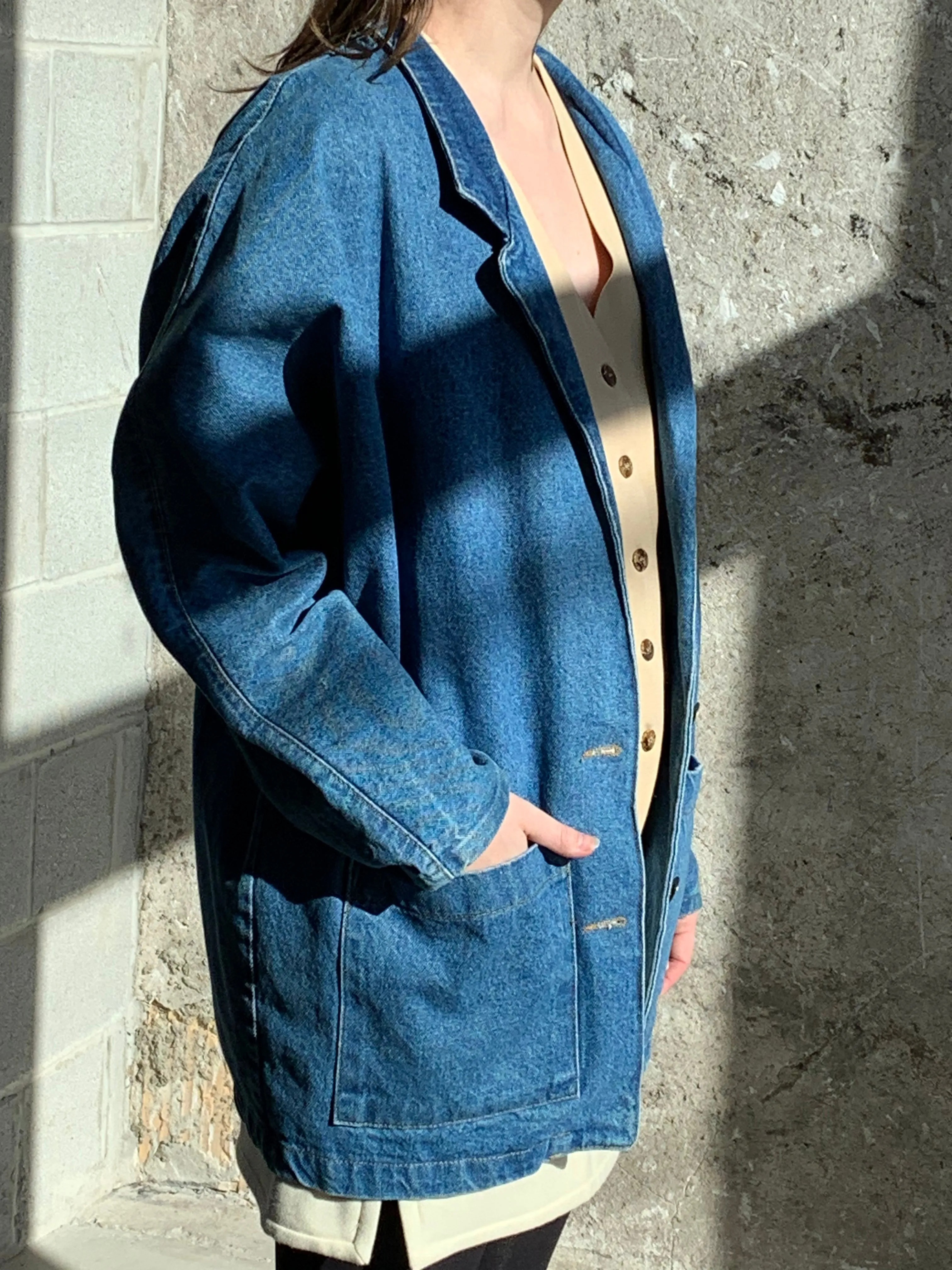 denim vintage chore jacket