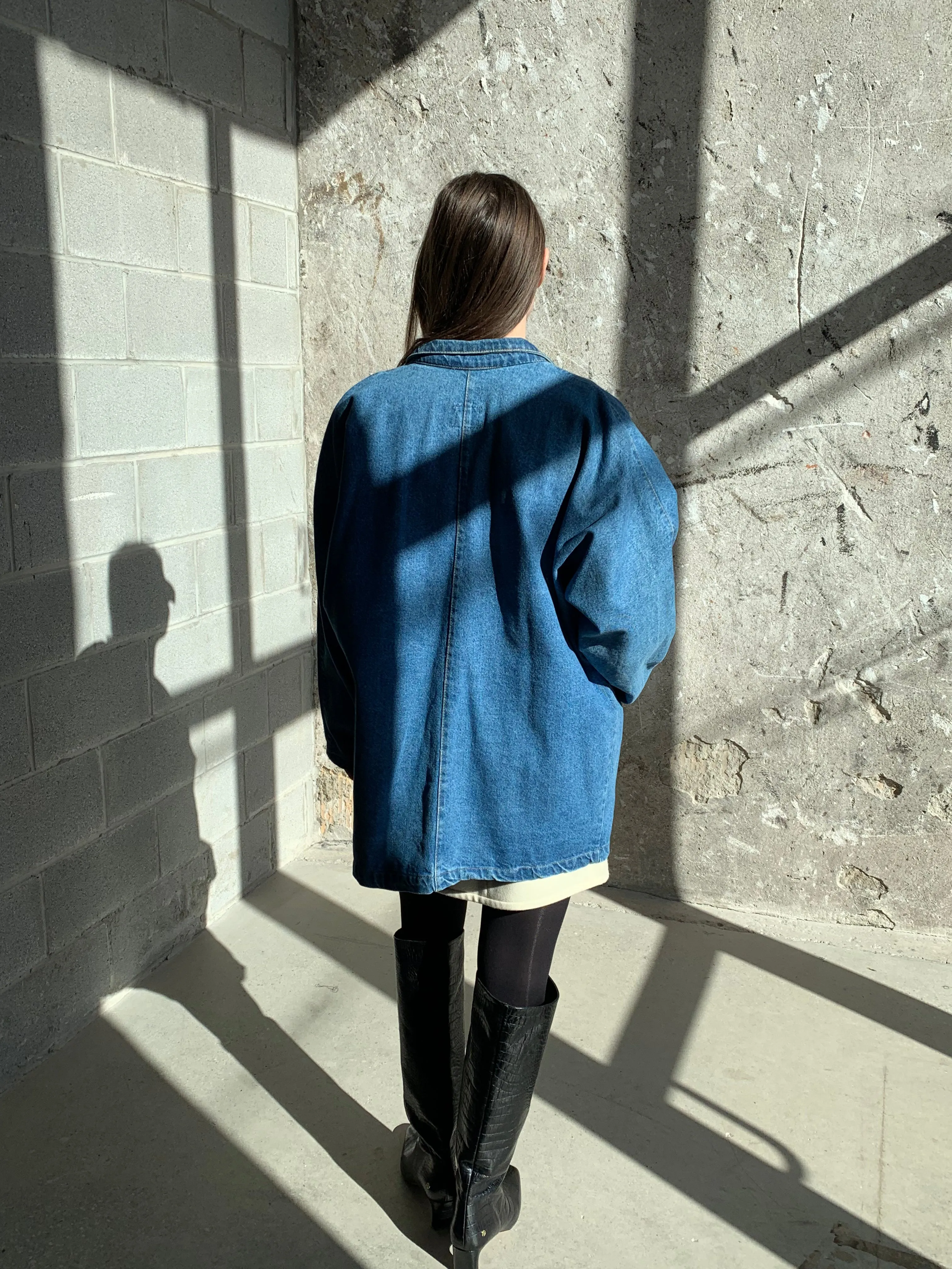 denim vintage chore jacket