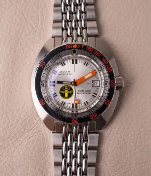 Doxa Sub 300 Searambler Aqua Lung Edition "Silver Lung"