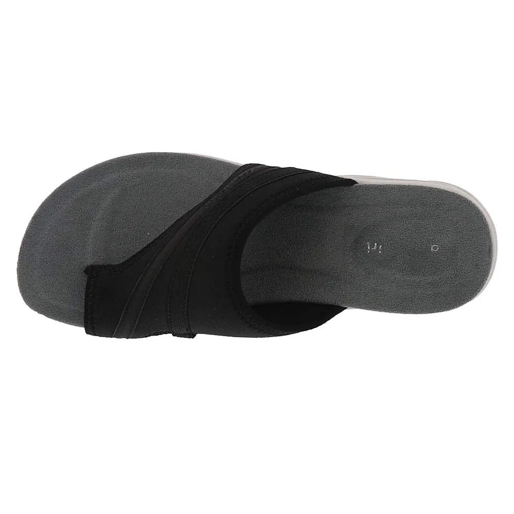 Easy Spirit Women's Lola2 Sport Sandal, Black 001, 8