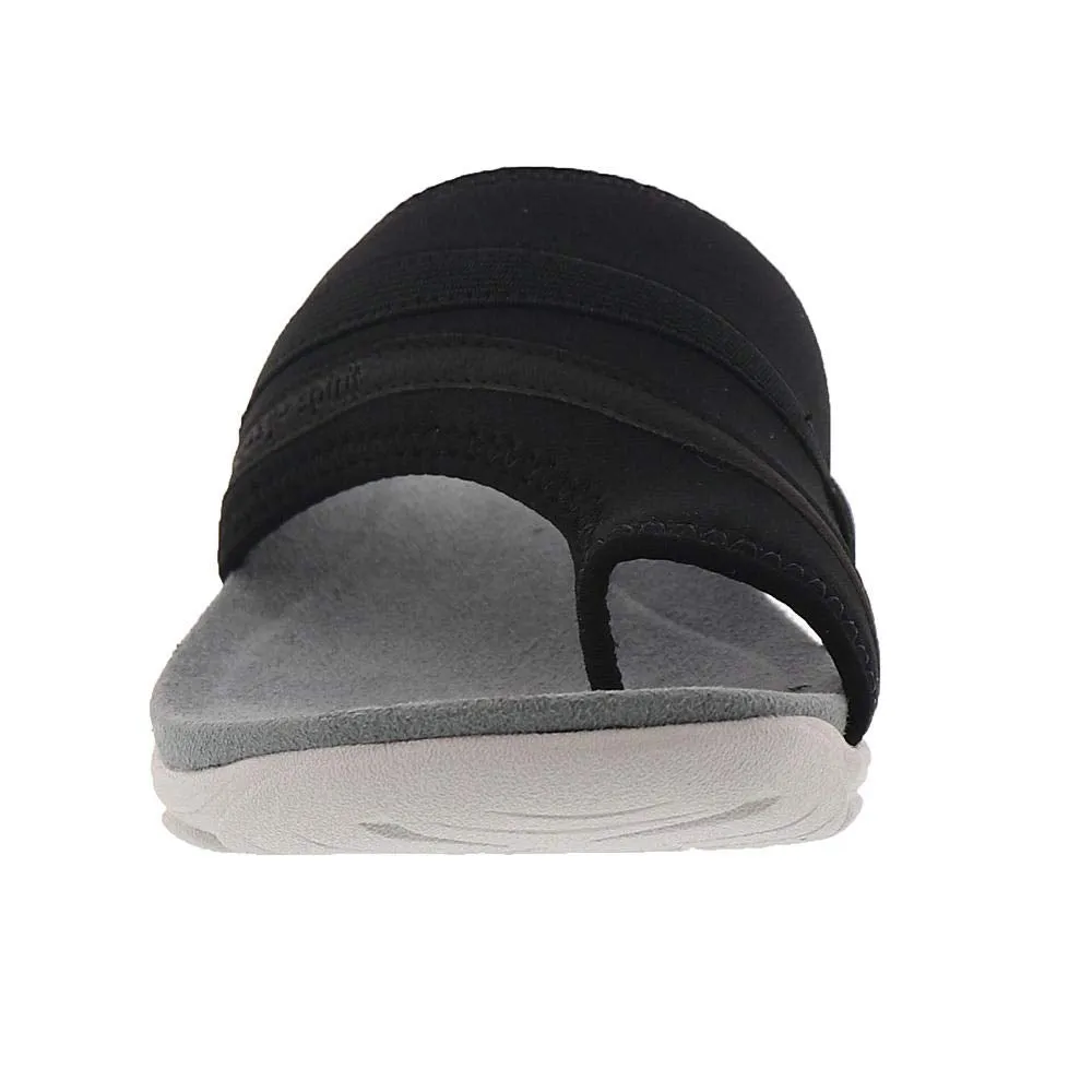Easy Spirit Women's Lola2 Sport Sandal, Black 001, 8