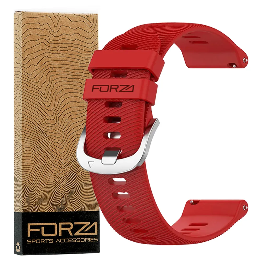 Elite 20mm Strap for Garmin Forerunner 645/245/55/Vivoactive 3/Vivomove/Venu/ Samsung Galaxy/Polar/Suunto & More