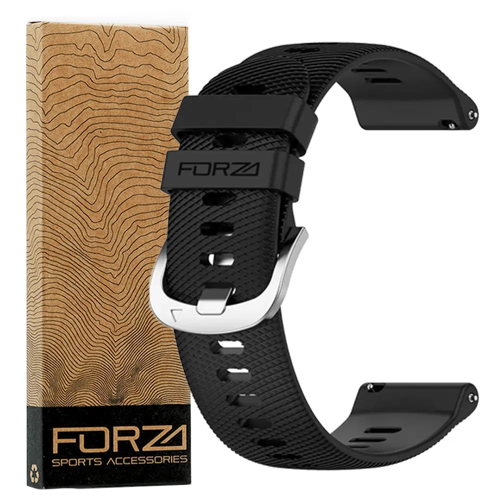 Elite 20mm Strap for Garmin Forerunner 645/245/55/Vivoactive 3/Vivomove/Venu/ Samsung Galaxy/Polar/Suunto & More