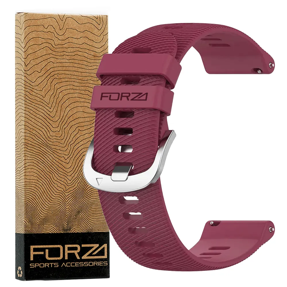 Elite 20mm Strap for Garmin Forerunner 645/245/55/Vivoactive 3/Vivomove/Venu/ Samsung Galaxy/Polar/Suunto & More