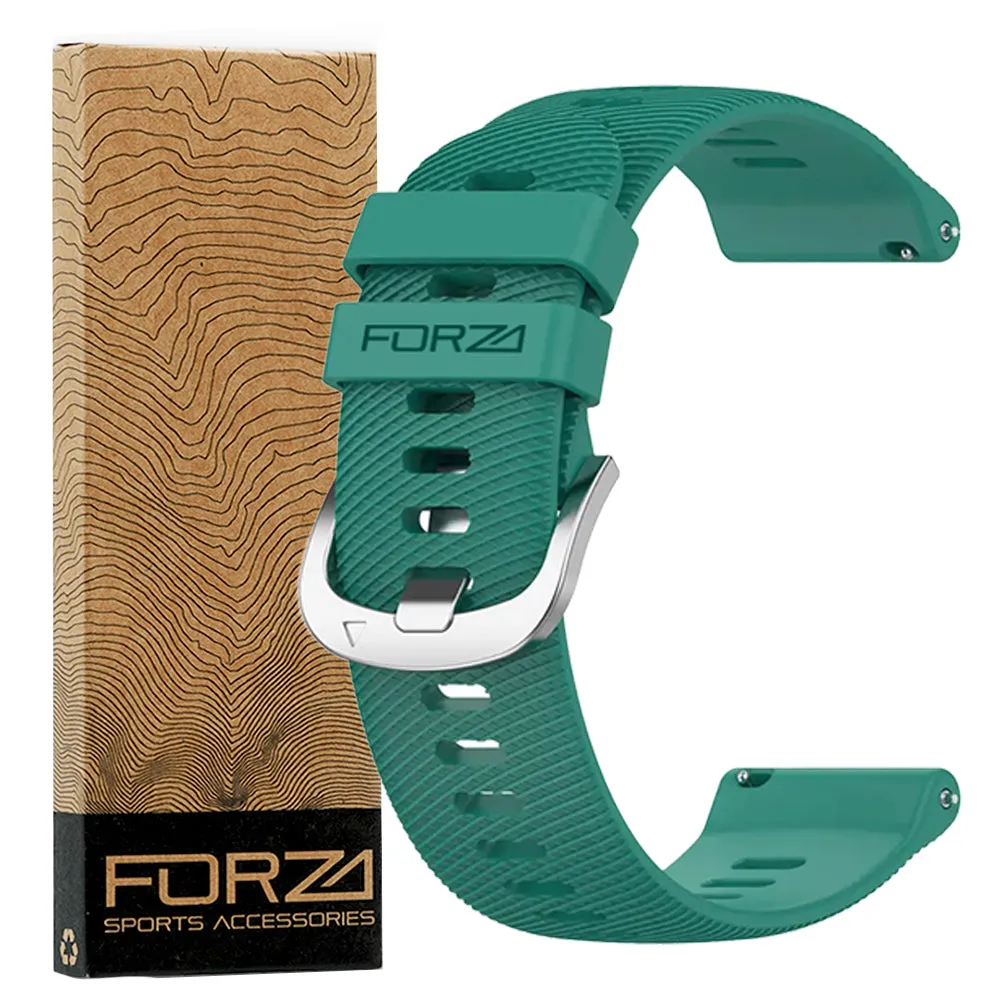 Elite 20mm Strap for Garmin Forerunner 645/245/55/Vivoactive 3/Vivomove/Venu/ Samsung Galaxy/Polar/Suunto & More