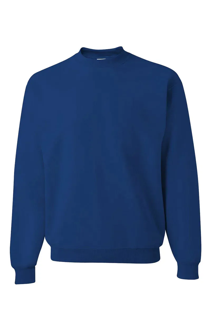 Embroidered Softball Mom Neckline Unisex NuBlend Crew Sweatshirt *Choose Thread Color