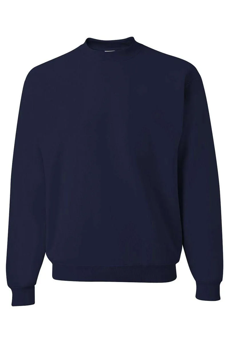 Embroidered Softball Mom Neckline Unisex NuBlend Crew Sweatshirt *Choose Thread Color