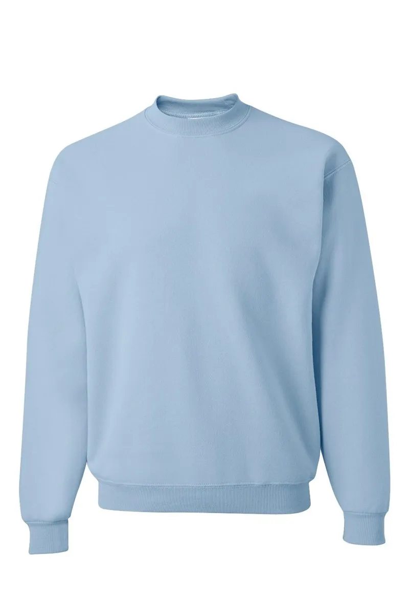 Embroidered Softball Mom Neckline Unisex NuBlend Crew Sweatshirt *Choose Thread Color