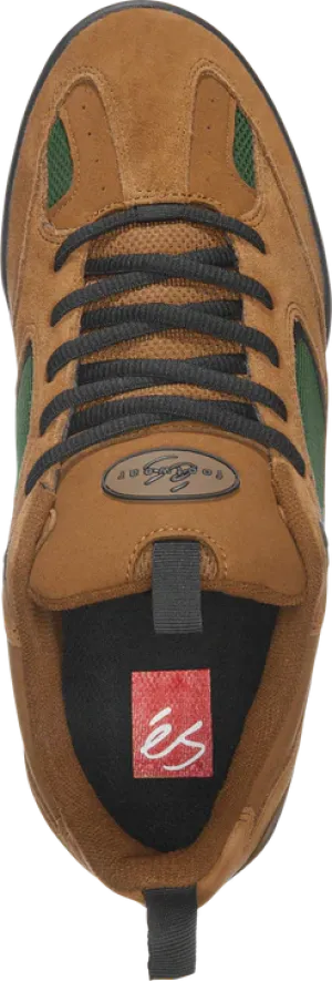 eS QUATTRO (Brown/Green) Skate Shoes
