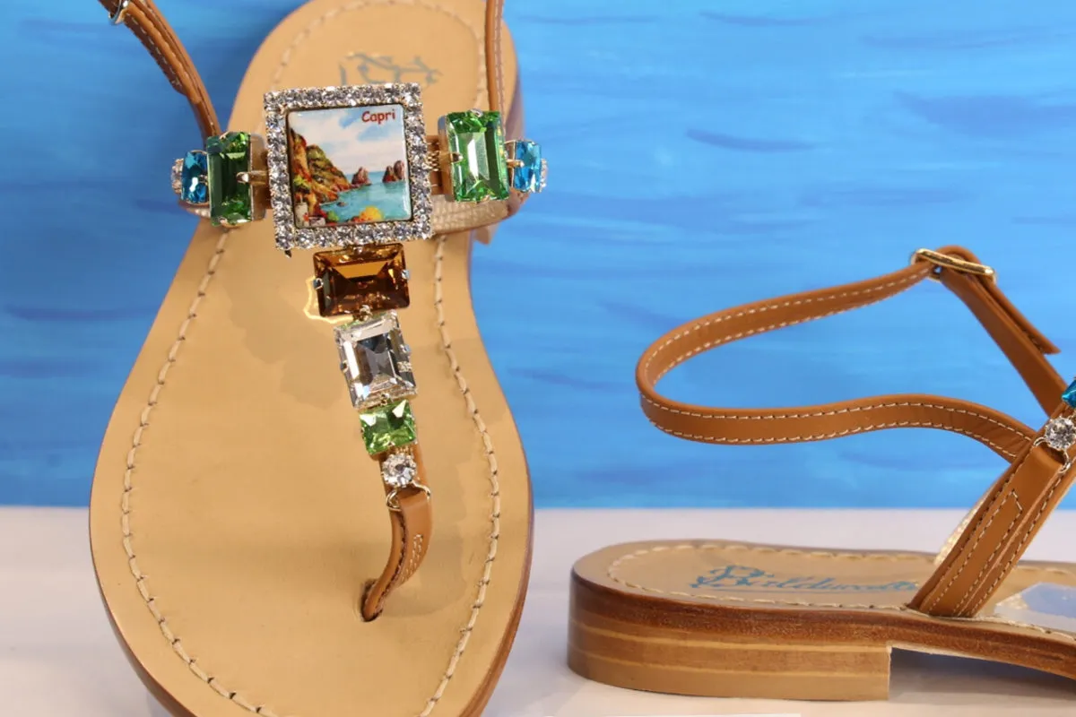 FARAGLIONI Bijoux handmade Capri Sandal