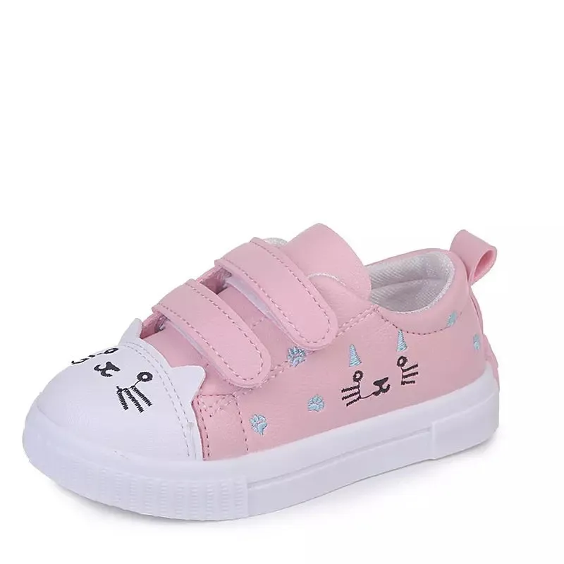 Fashion Skate Sneakers Anti-slid Sports Shoes Cute Cartoon Cat