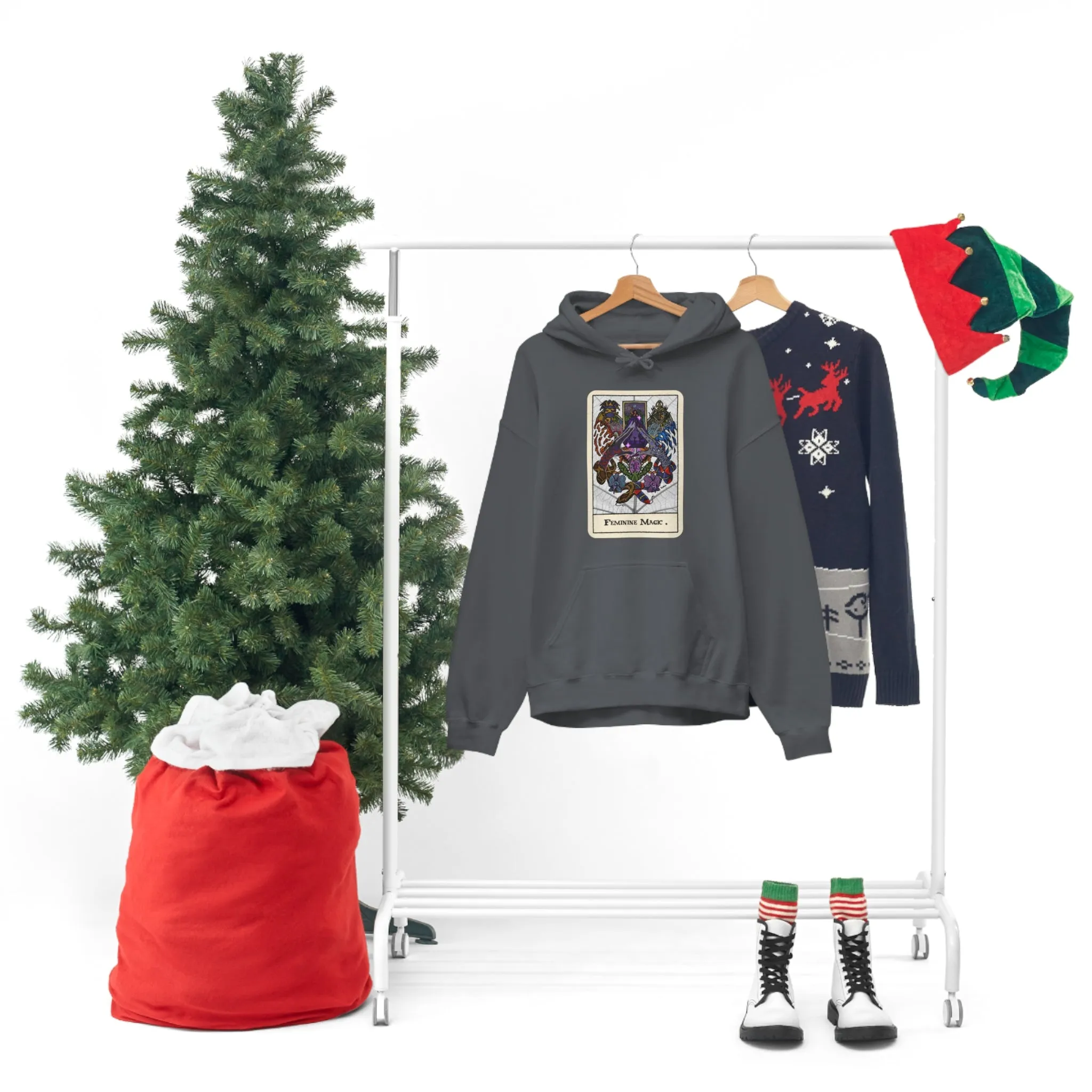 Feminine Magic Unisex Heavy Blend™ Hooded Sweatshirt (S-5XL)