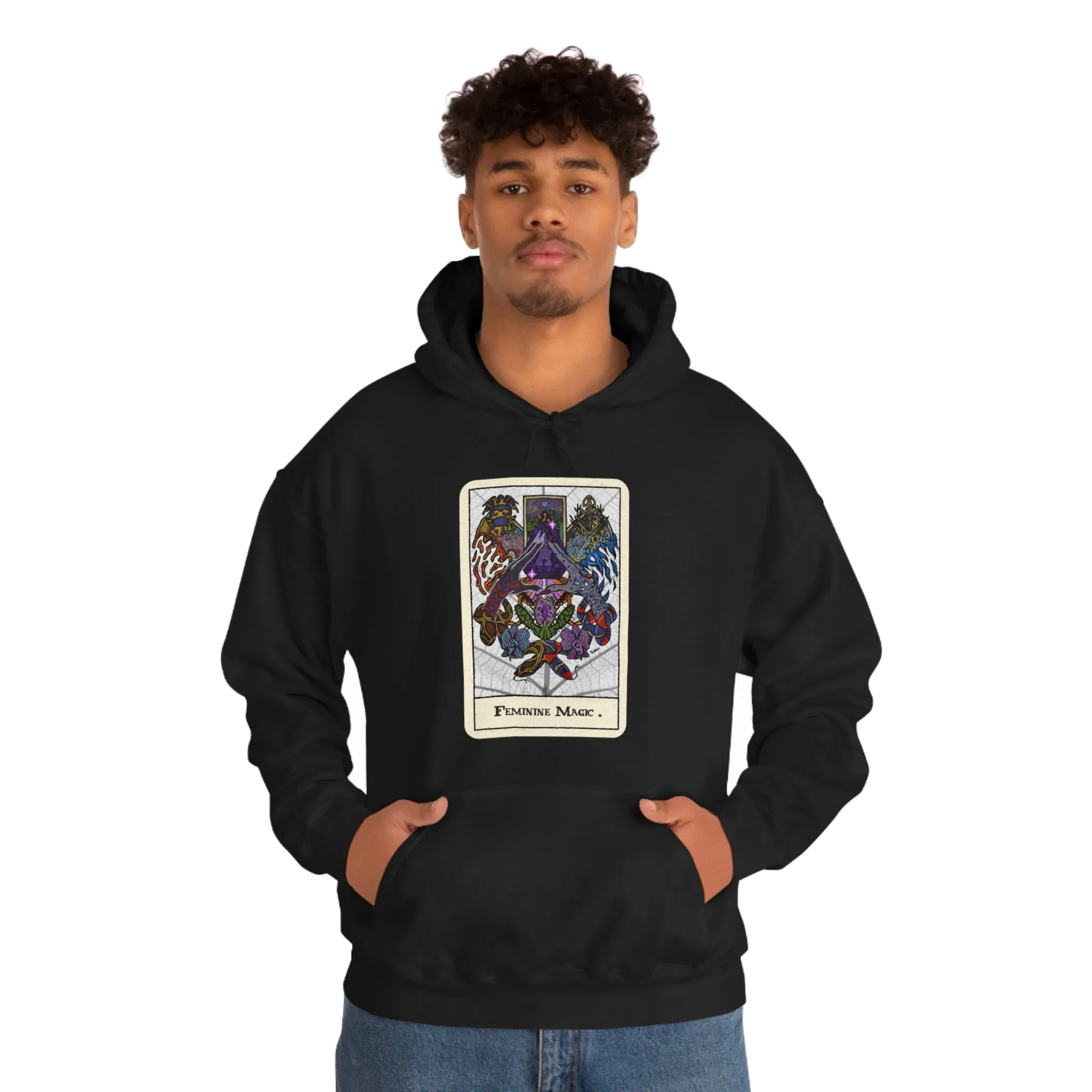 Feminine Magic Unisex Heavy Blend™ Hooded Sweatshirt (S-5XL)