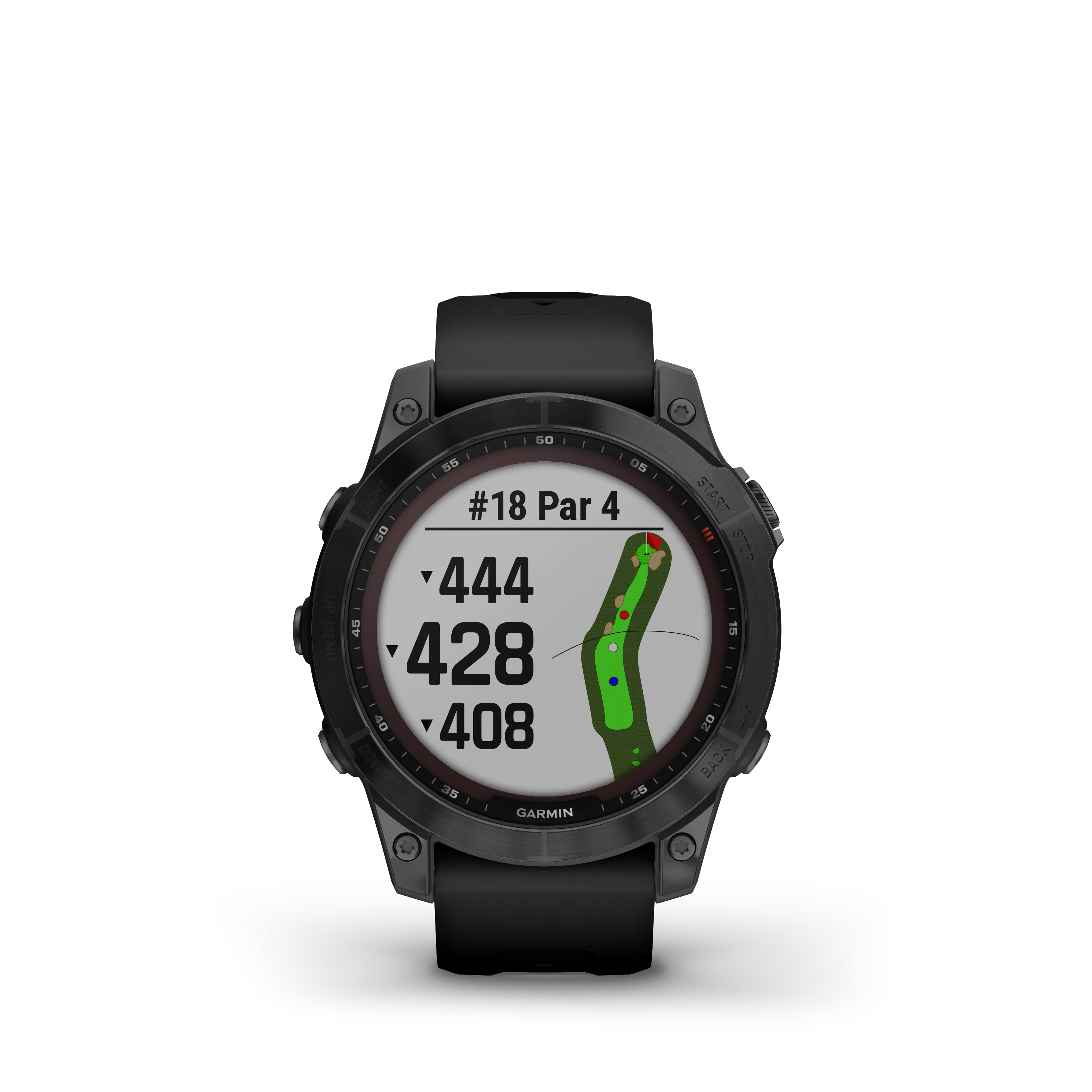 Fenix 7 Sapphire Black Titanium With Black Band GPS Watch