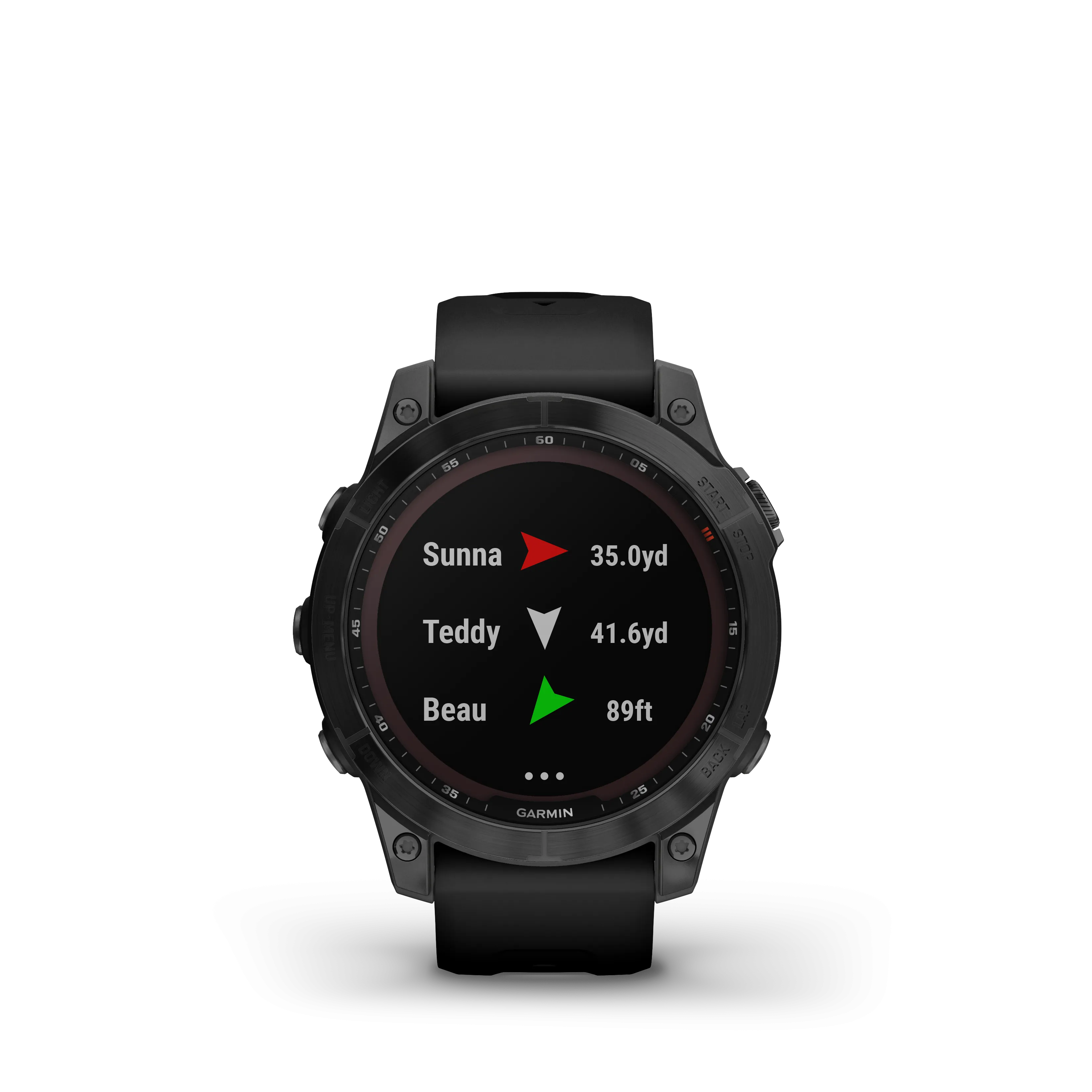 Fenix 7 Sapphire Black Titanium With Black Band GPS Watch