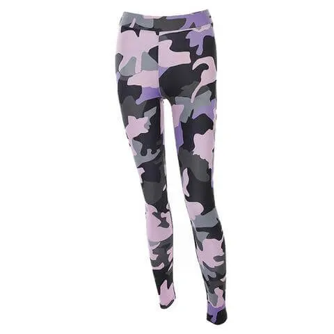 Fitcamp Pink Camouflage Hight Waist Leggings
