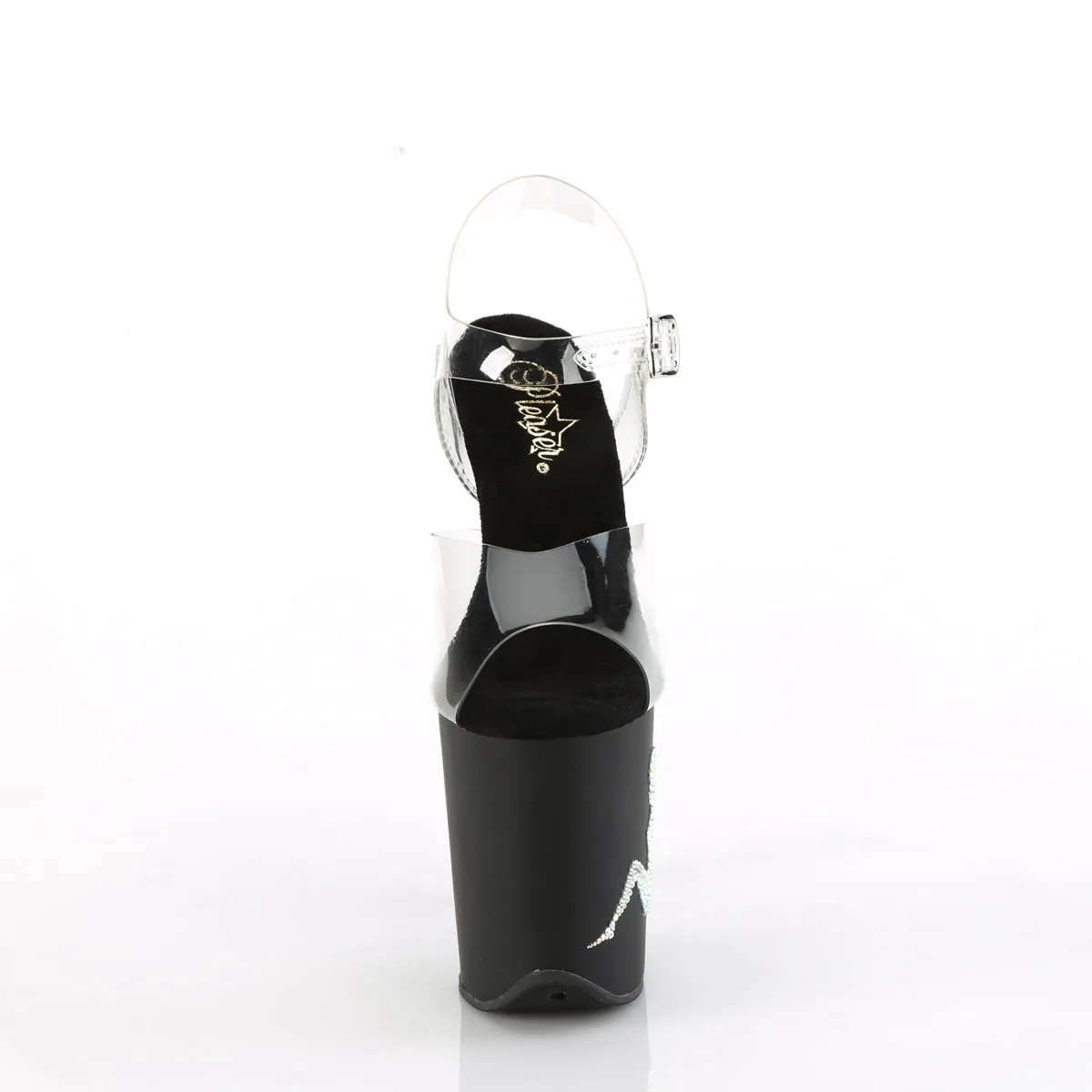 FLAMINGO-808TGRS  Clear/Black-AB Silver
