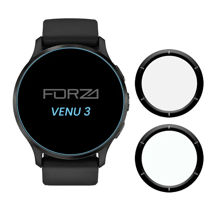 FORZA 3D PMMA Screen Protector for Garmin Venu 3 (2 Pack)