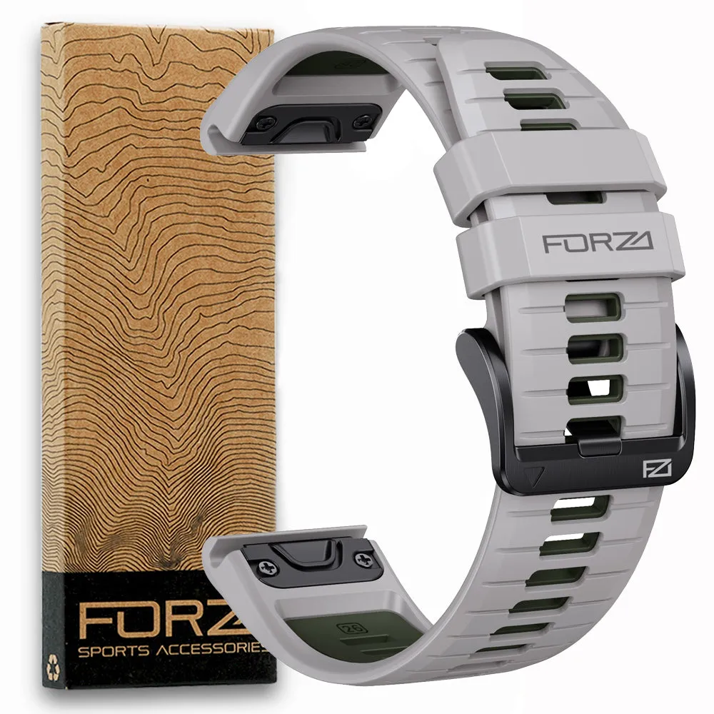 FORZA Elite 26mm EasyFit Two-Tone Watch Strap for Garmin