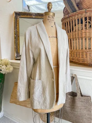 French Linen Oversized Jacket