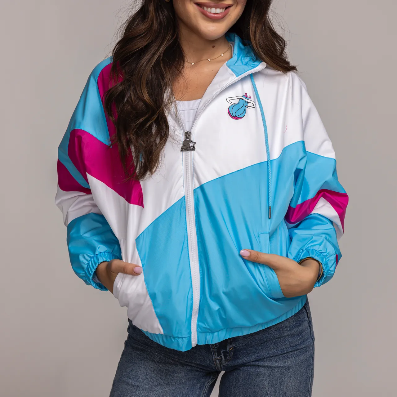 G-III Sports Miami HEAT Original Vice Women's Full Zip Jacket