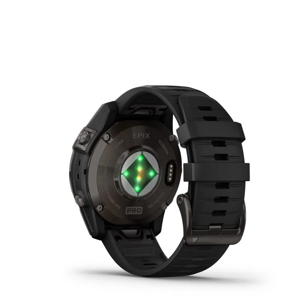 Garmin Epix Pro Gen2 47mm Sapphire (Grey Titanium with Black Band)