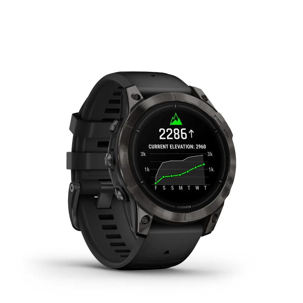Garmin Epix Pro Gen2 47mm Sapphire (Grey Titanium with Black Band)