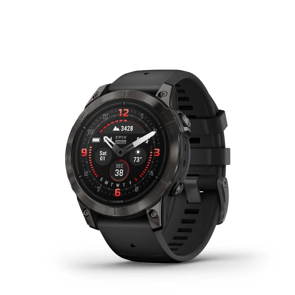 Garmin Epix Pro Gen2 47mm Sapphire (Grey Titanium with Black Band)