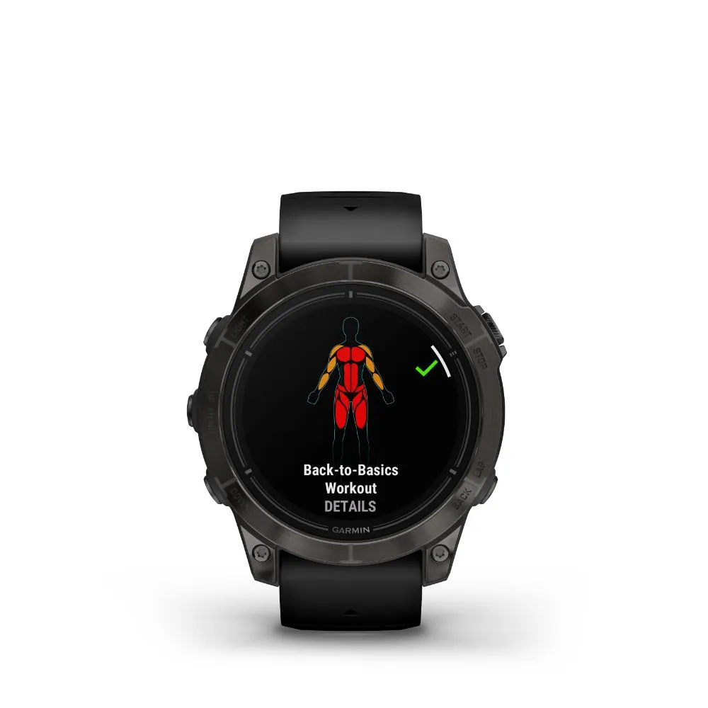 Garmin Epix Pro Gen2 47mm Sapphire (Grey Titanium with Black Band)