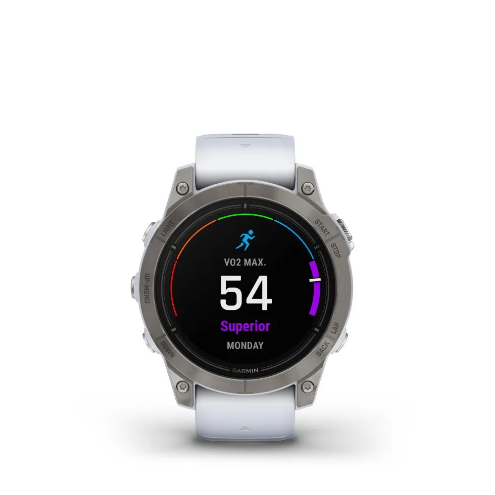 Garmin Epix Pro Gen2 47mm Sapphire (Titanium with Whitestone Band)