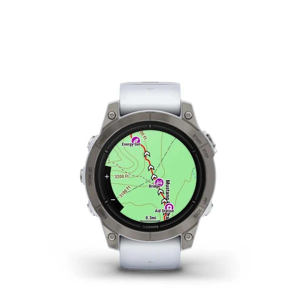 Garmin Epix Pro Gen2 47mm Sapphire (Titanium with Whitestone Band)