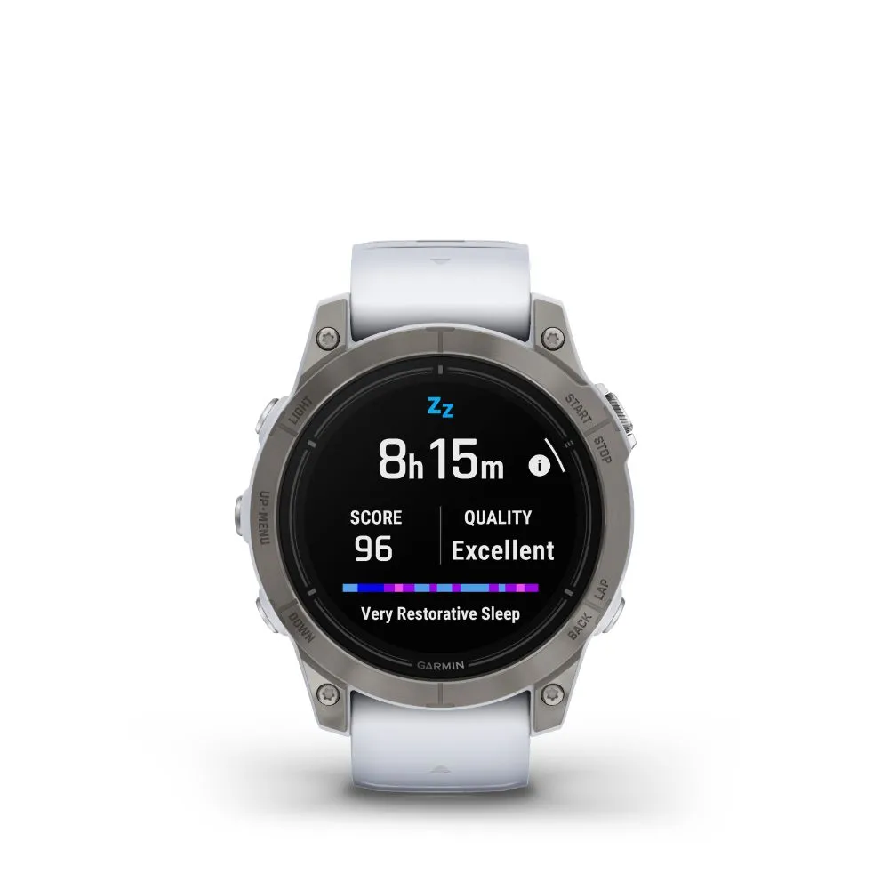 Garmin Epix Pro Gen2 47mm Sapphire (Titanium with Whitestone Band)