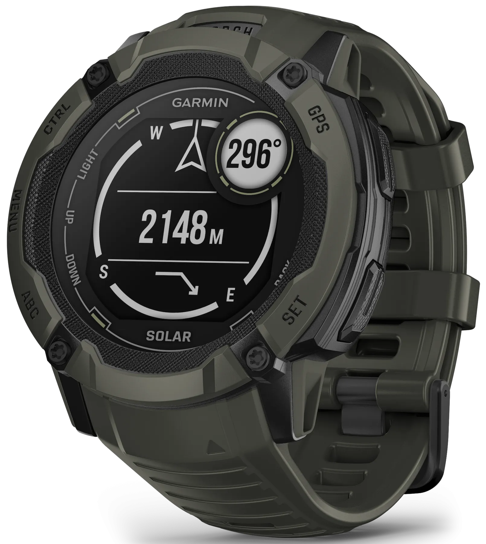 Garmin Instinct 2X Solar Moss Watch